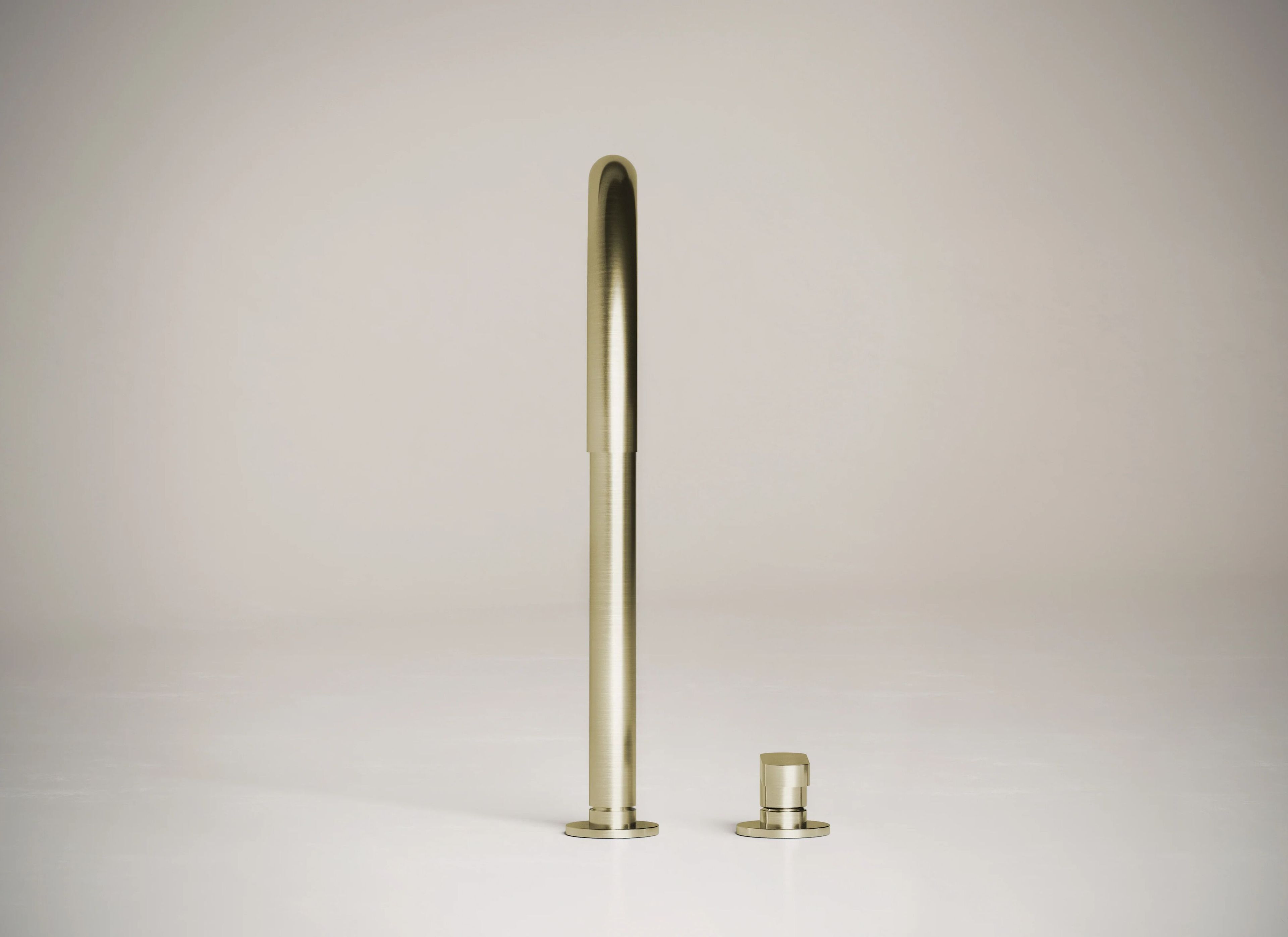 Смеситель для раковины из нержавеющей стали с поворотным горлышком COCOON John Pawson ARCH-00055268 - Вид №3