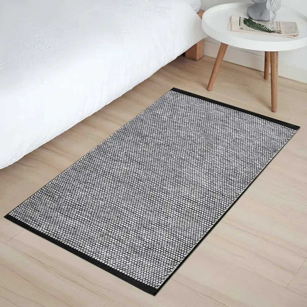 Коврик декоративный Машрум IC-12583 80x150 см цвет серый CTIM STLM-2071756