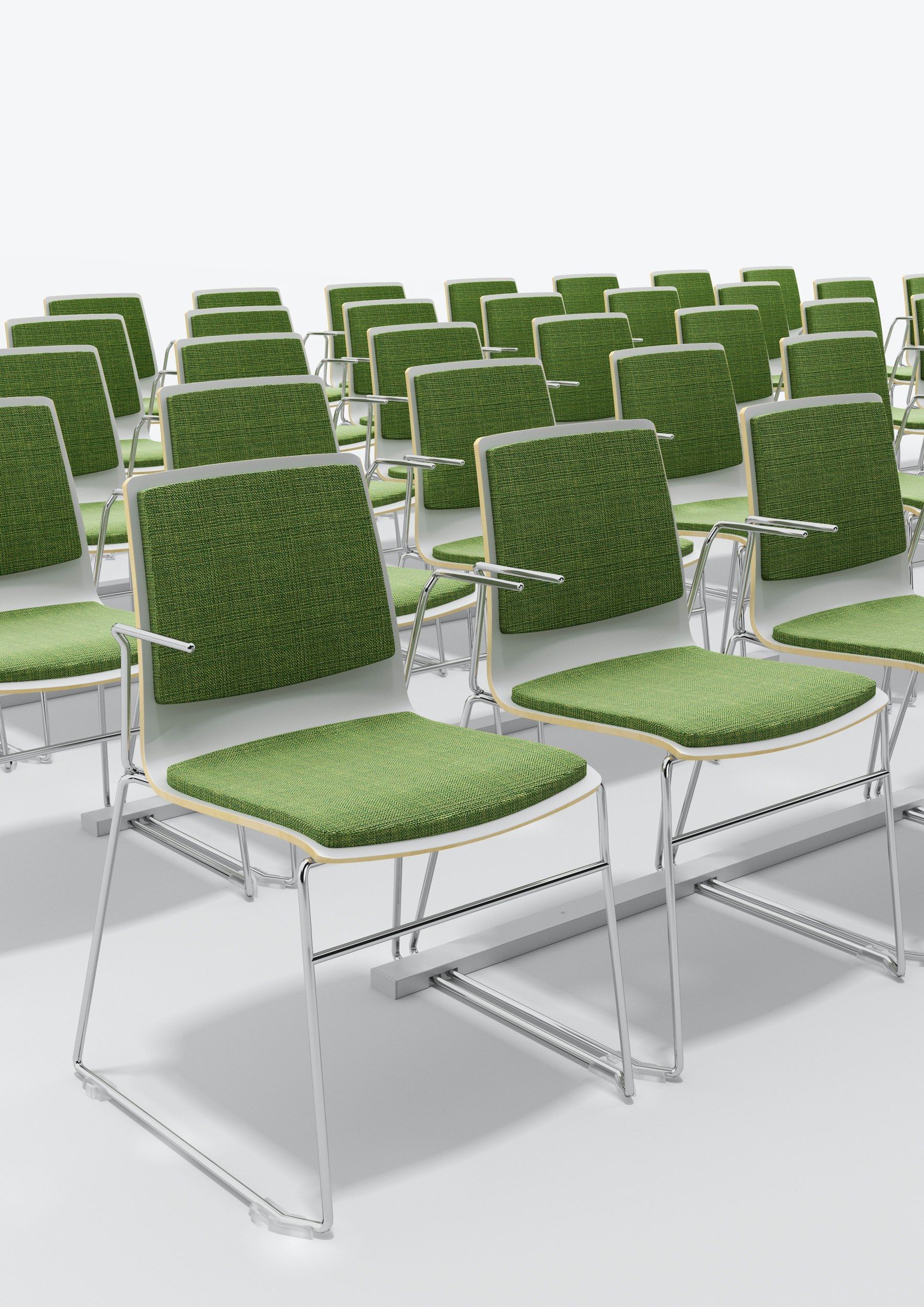 Штабелируемый стул с подлокотниками Ares Line Woody ARCH-00056913 - Вид №10