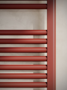 Настенный стальной полотенцесушитель