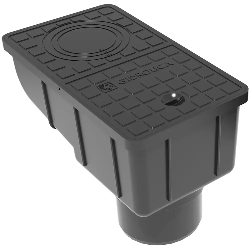 GIDROLICA Ливнеприемный трап с усиленной крышкой для дренажной системы 89372521