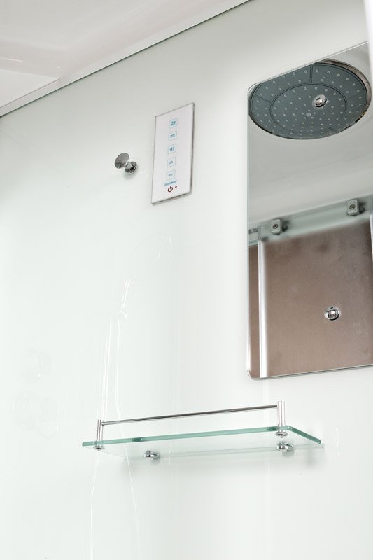 Z120 KERAVA с паром Душевая кабина DETO Серия Z D272S+ эл. R - Вид №21