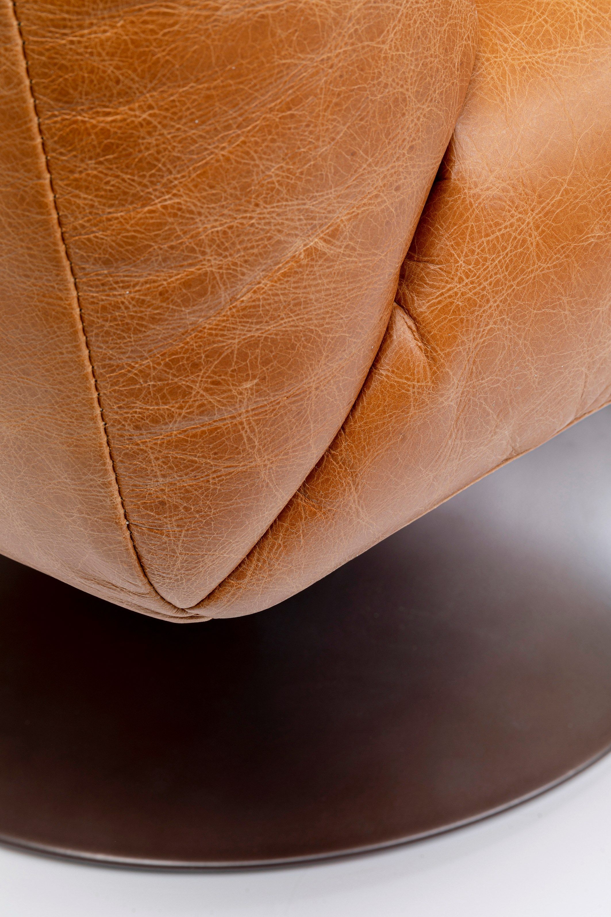 Кожаное вращающееся кресло KARE Design NAPA ARCH-00000836 - Вид №2