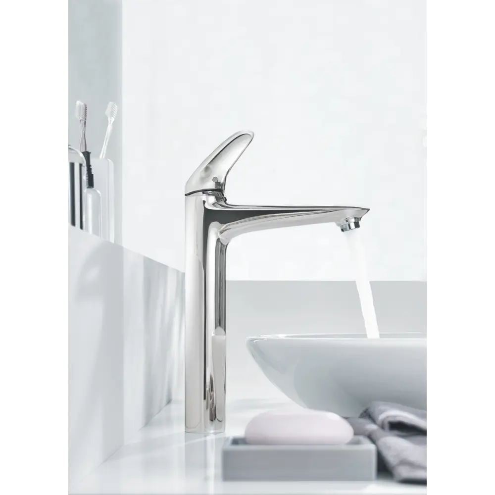 Смеситель для раковины Grohe Wave высокий однорычажный цвет хром 19468120 STLM-2113283 - Вид №7