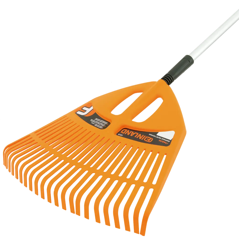 Грабли веерные Finland 1818, 23 зуба 197 см пластик с черенком STLM-2172711 - Вид №1