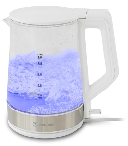 9990013 Электрочайник Evolution KG19171 белый