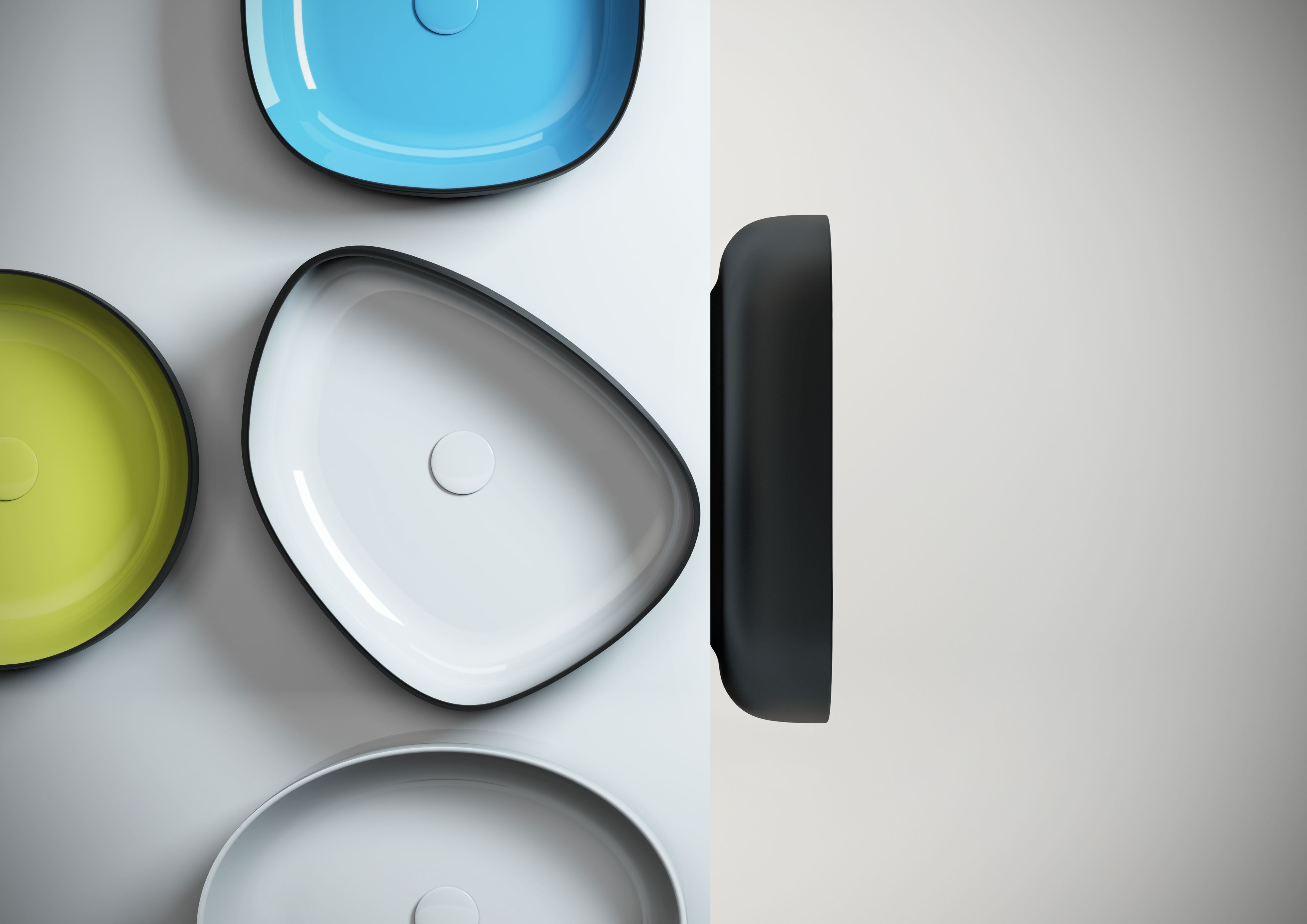 Керамическая овальная столешница Olympia Ceramica ARCH-00107365 - Вид №3