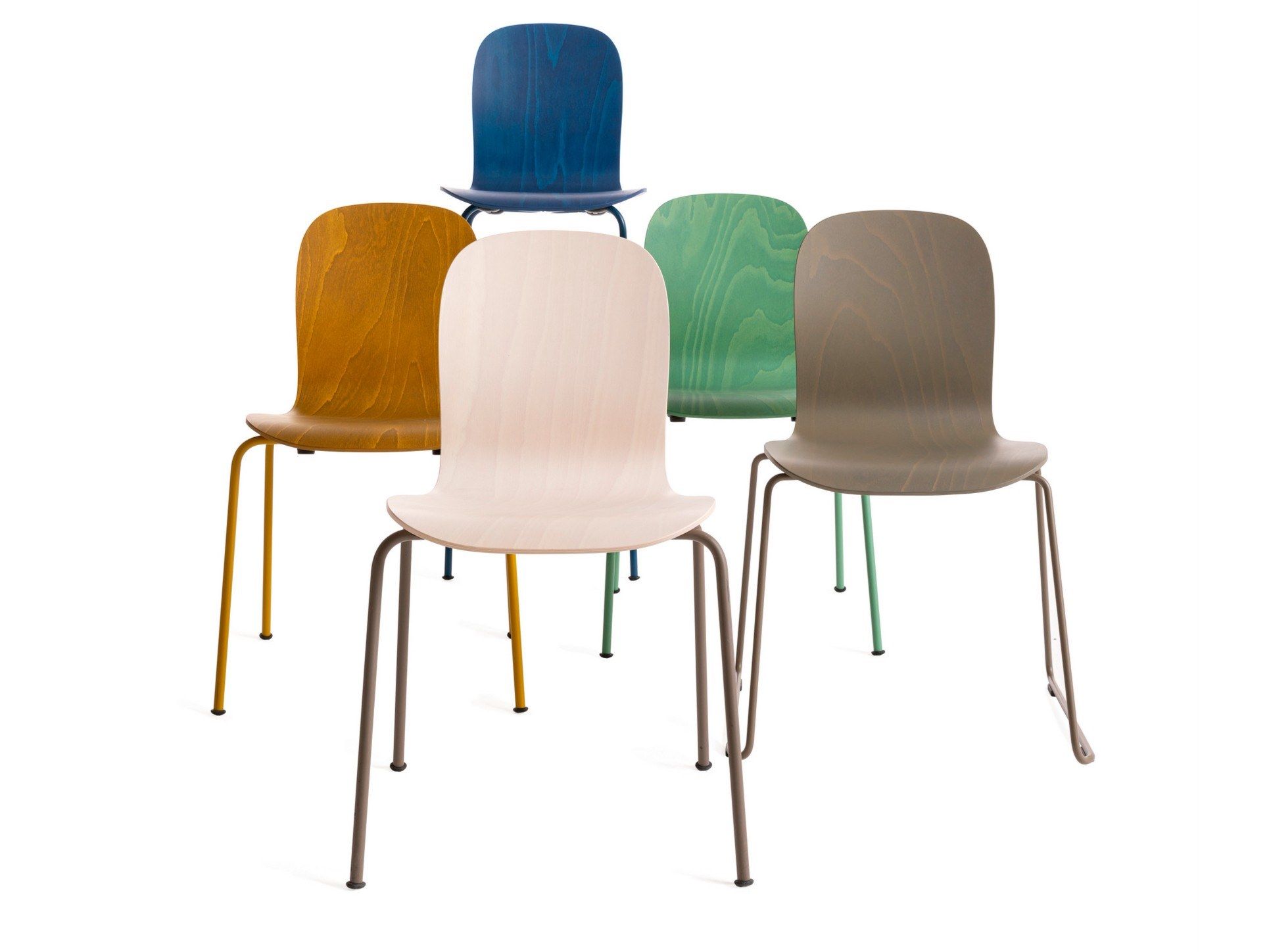 Многослойный штабелируемый стул CAPPELLINI Tate Color ARCH-00113602 - Вид №3