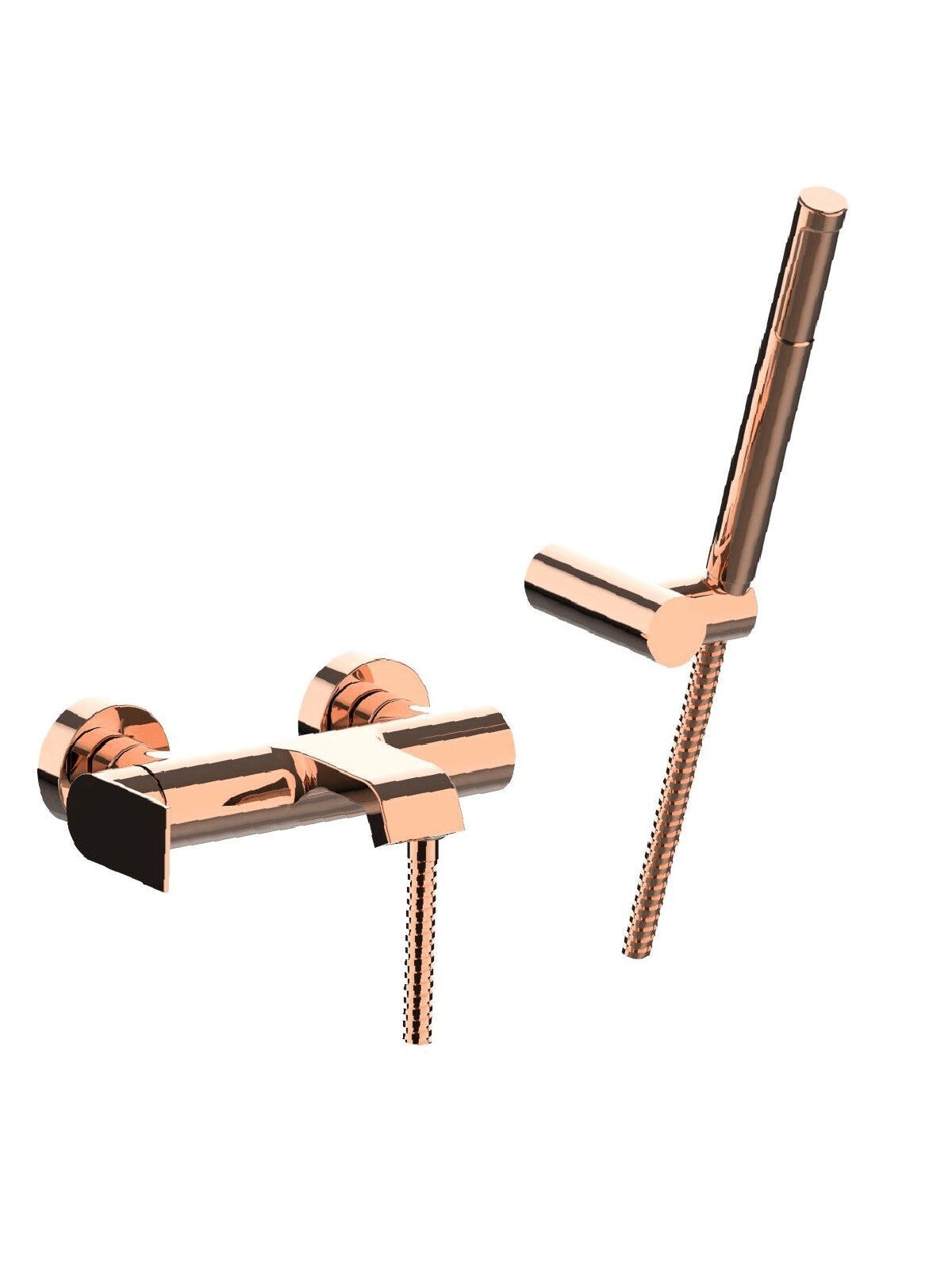 Настенный смеситель для ванны с ручным душем Rubinetterie Frattini Птолемей ARCH-00068297 - Вид №20