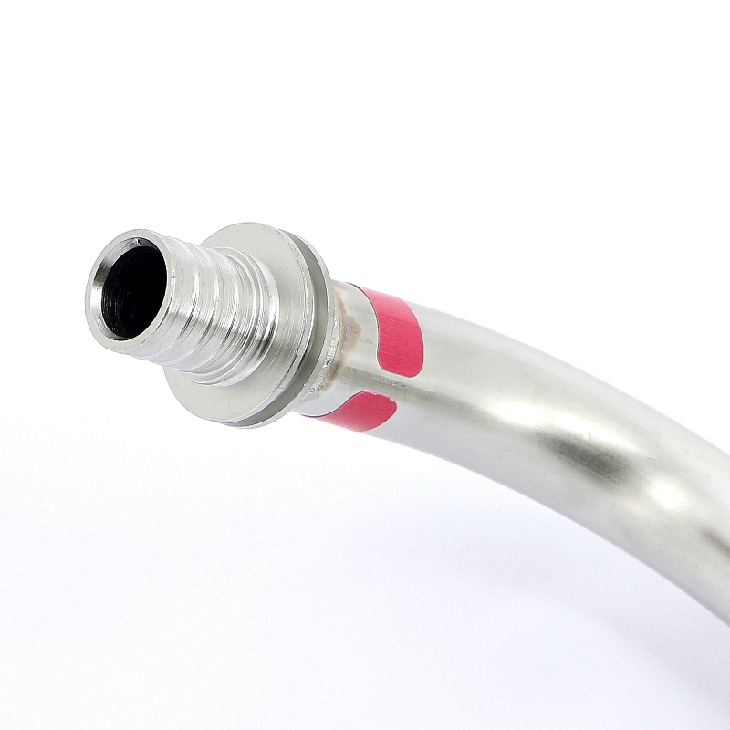 Угол с трубкой 500 мм из нержавеющей стали для подключения радиатора, REHAU 16x15 240931 - Вид №2