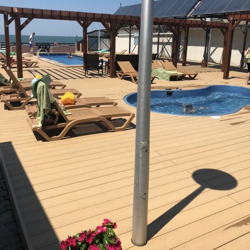 Террасная доска T-DECKS Венге для стильного оформления открытых пространств 89366382 STLM-1013960 - Вид №8