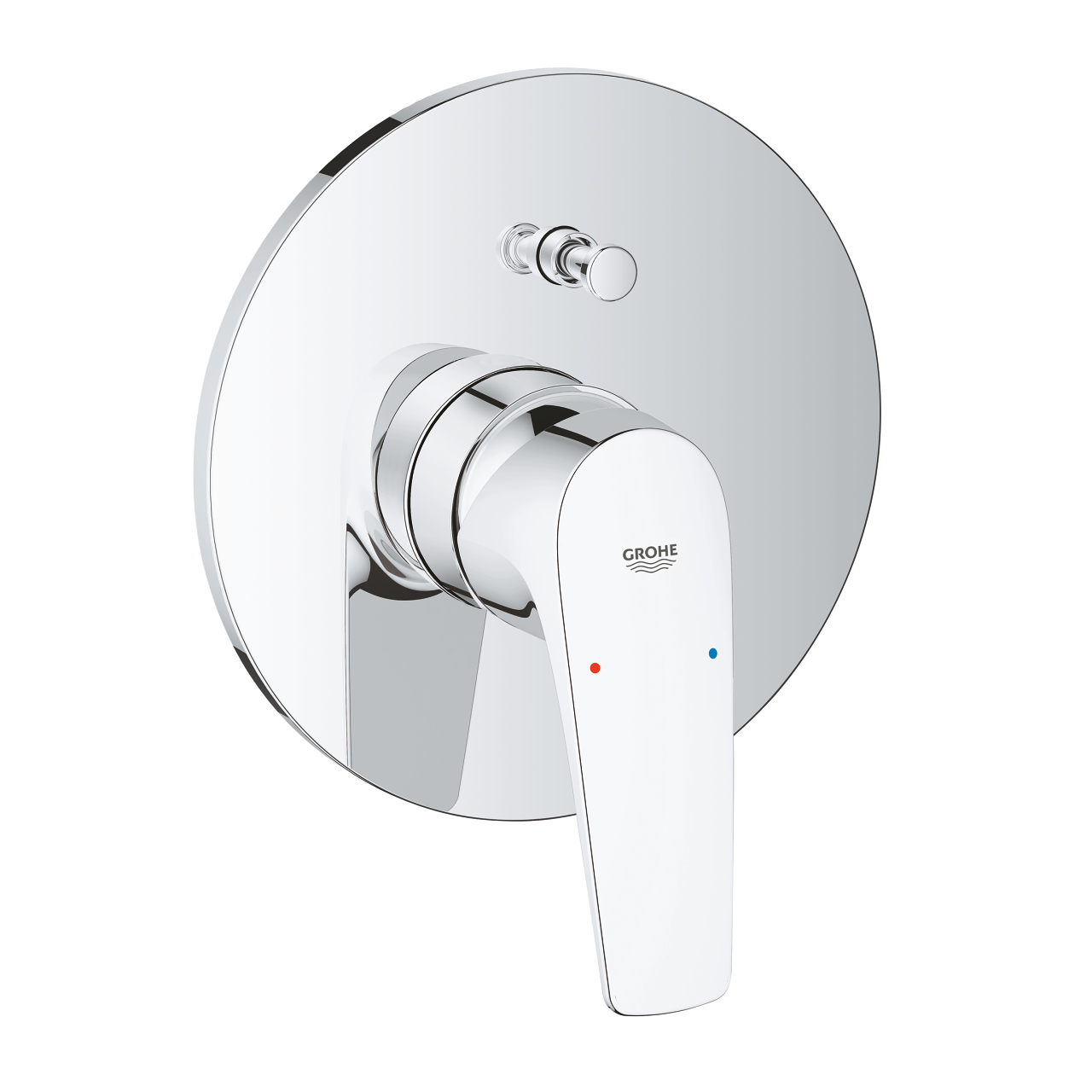 Смеситель для ванны GROHE BauFlow для скрытого монтажа, хром (29113000) - Вид №1