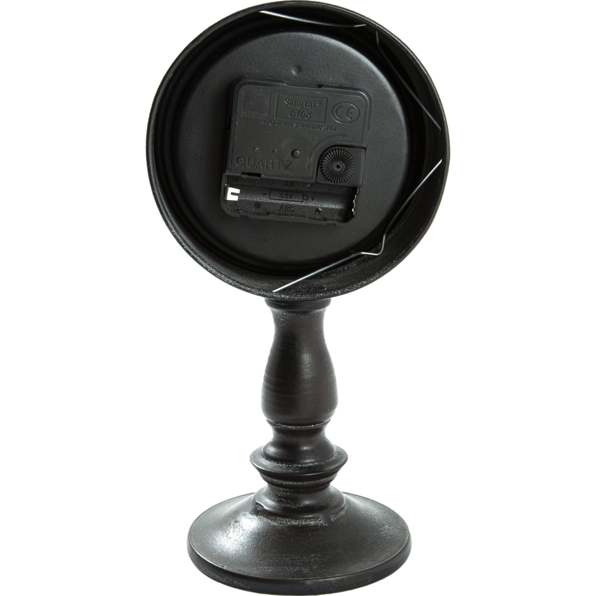 82735922 Часы настольные «» металл чёрные 12х10х23 см Хрономет Santreyd  - Вид №1