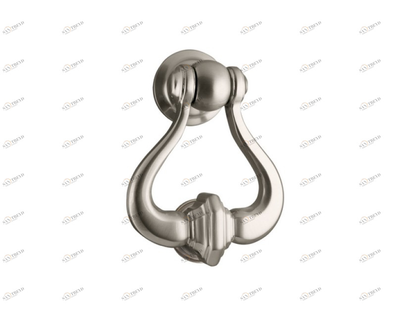 0K2573.B00.71 Дверной молоток Античное серебро Mestre 