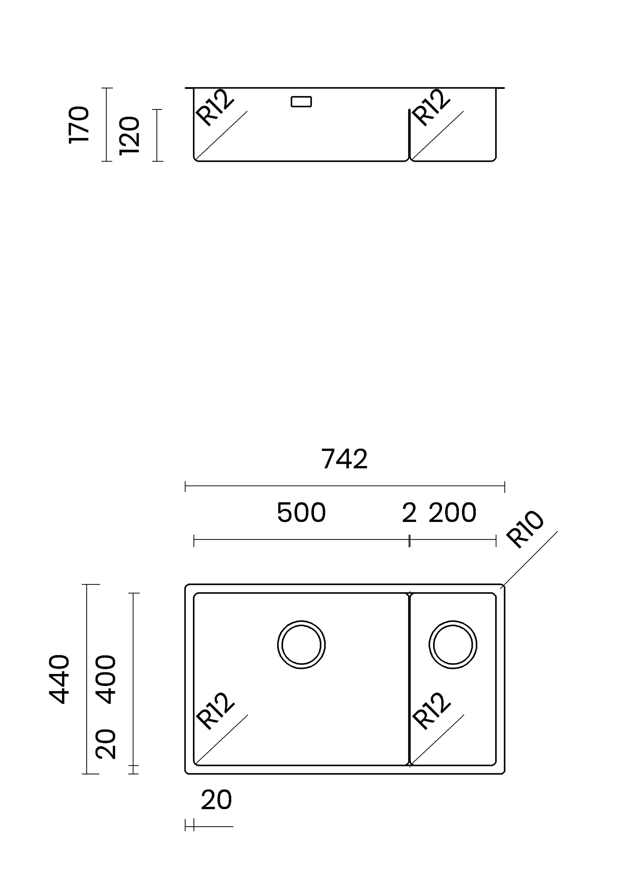 Раковина из нержавеющей стали с одной и половиной ванны TASCA Icon ARCH-00141672 - Вид №5