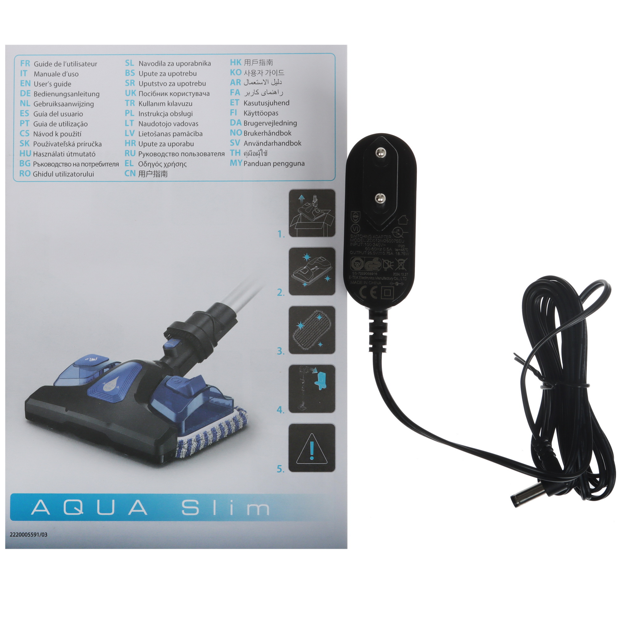 5467882 Пылесос  вертикальный  Tefal X-Force Flex 9.60 Aqua TY20C7WO  черный STDN-0132876 - Вид №19