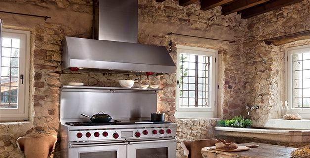 Wolf Вытяжка из нержавеющей стали со встроенным освещением Cappe d'aspirazione Icbpw362418  - Вид №2