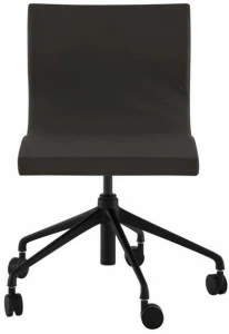 Ligne Roset Регулируемое по высоте офисное кресло из ткани с 5 спицами и колесами Sala 10263079-10263080