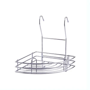 Полка угловая малая Delinia 270х255х95 мм цвет хром 15873701 STLM-2162178