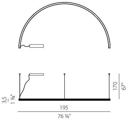 PANZERI Потолочный линейный осветительный профиль из экструдированного алюминия для светодиодных модулей Brooklyn sun-id-1458030 - Вид №5