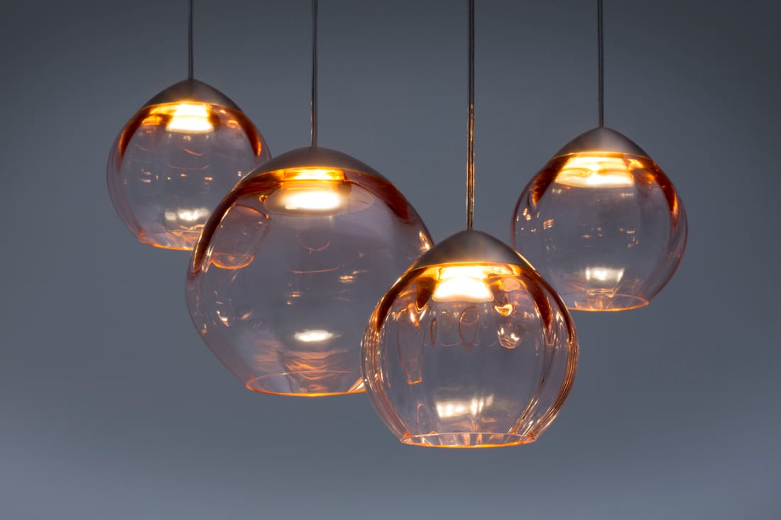 Стеклянный светодиодный подвесной светильник Alma light ARCH-00132475 - Вид №3