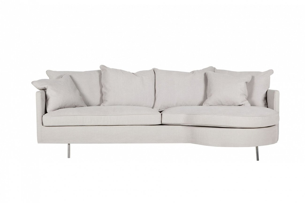 Диван Julia трехместный угловой светло-серый SITS ДИЗАЙНЕРСКИЕ, JULIA 192056 Серый  - Вид №12