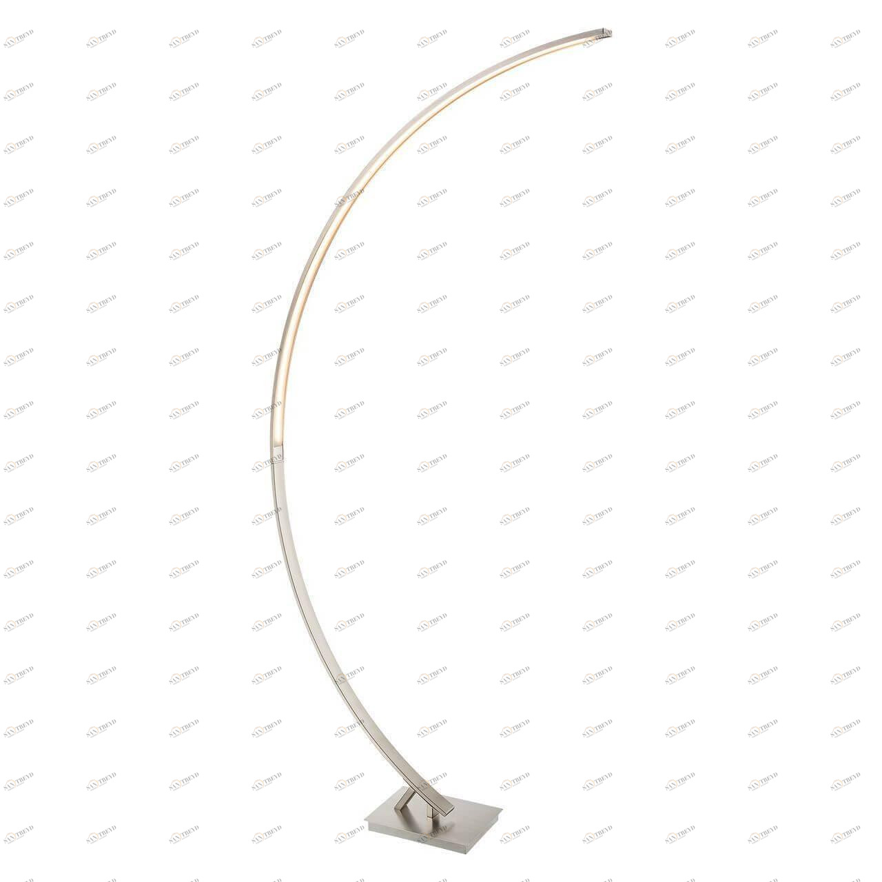 Торшер изогнутый 168х18 см никель Sahara 67815-24S GLOBO SAHARA 00-3889286 Серебро Ceramica Globo