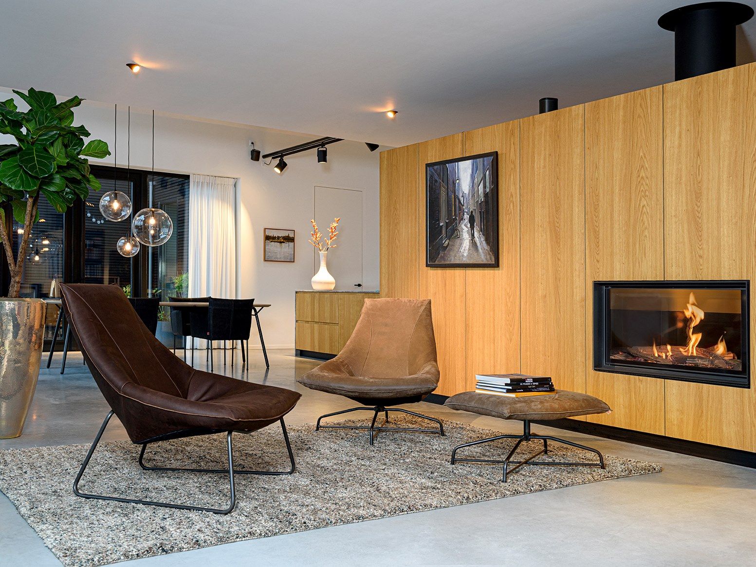 Кожаное вращающееся кресло Jess Beal ARCH-00006904 - Вид №2