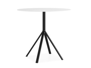 Высокий круглый садовый стол