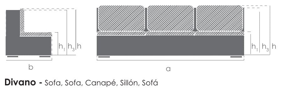 Тканевый съемный угловой садовый диван BIZZOTTO Gerald ARCH-00106543 - Вид №21