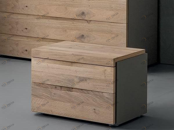 Dall'Agnese Прямоугольная прикроватная тумбочка из лакированной древесины Kart sun-id-1345760