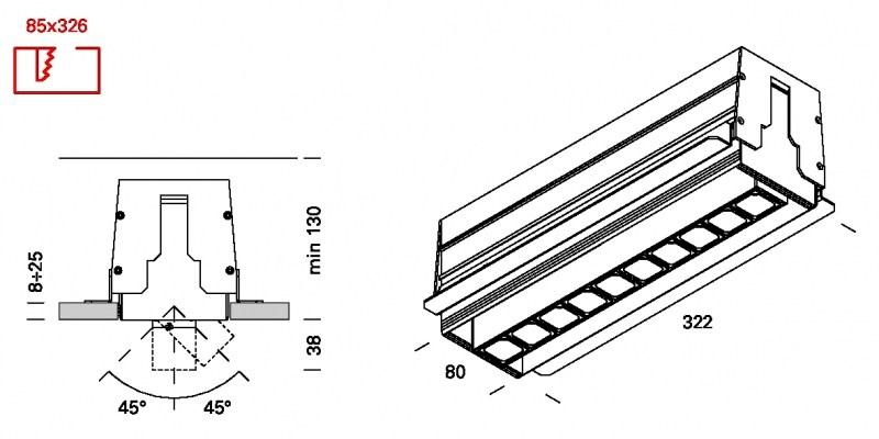 Lucifero's Светодиодный точечный полупрозрачный светильник Leva sun-id-1399061 - Вид №6