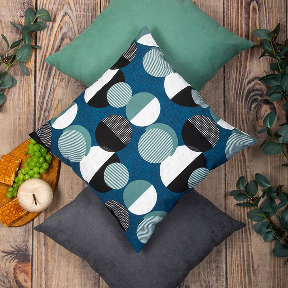 Altali Капелла: декоративная подушка с геометрическим принтом 45×45 см 89287881 STLM-1440035 - Вид №2