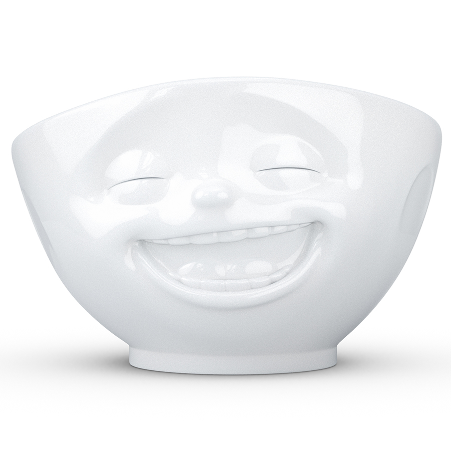 T02.27.01 Чаша tassen laughing 1 л белая Tassen by FIFTYEIGHT PRODUCTS 