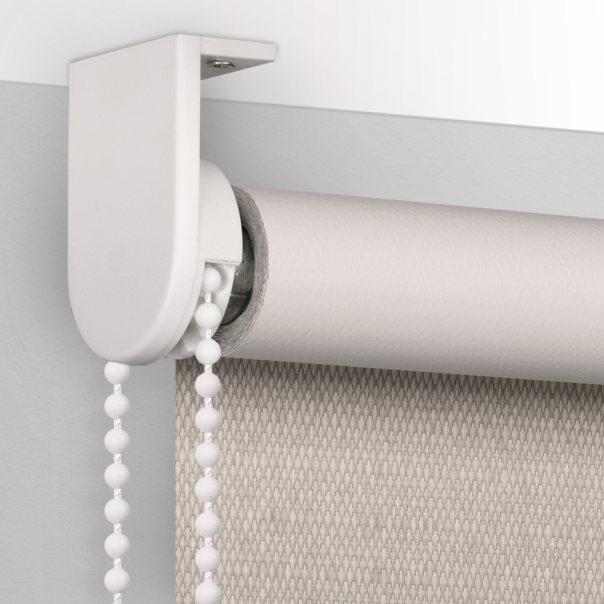 Рулонная штора PRAKTO Dublin бежевая 120×175 см с полным затемнением 82404435 STLM-0026733 - Вид №2