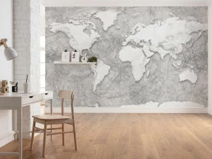 Komar Флизелиновые обои с картами Home X7-1007