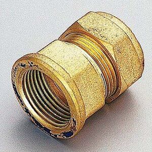 Муфта ВР 15 x 3/4" обжим TIEMME