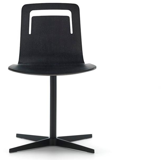 Viccarbe Стул из лакированного дерева с 4-мя спицами Klip sun-id-1433904 - Вид №1