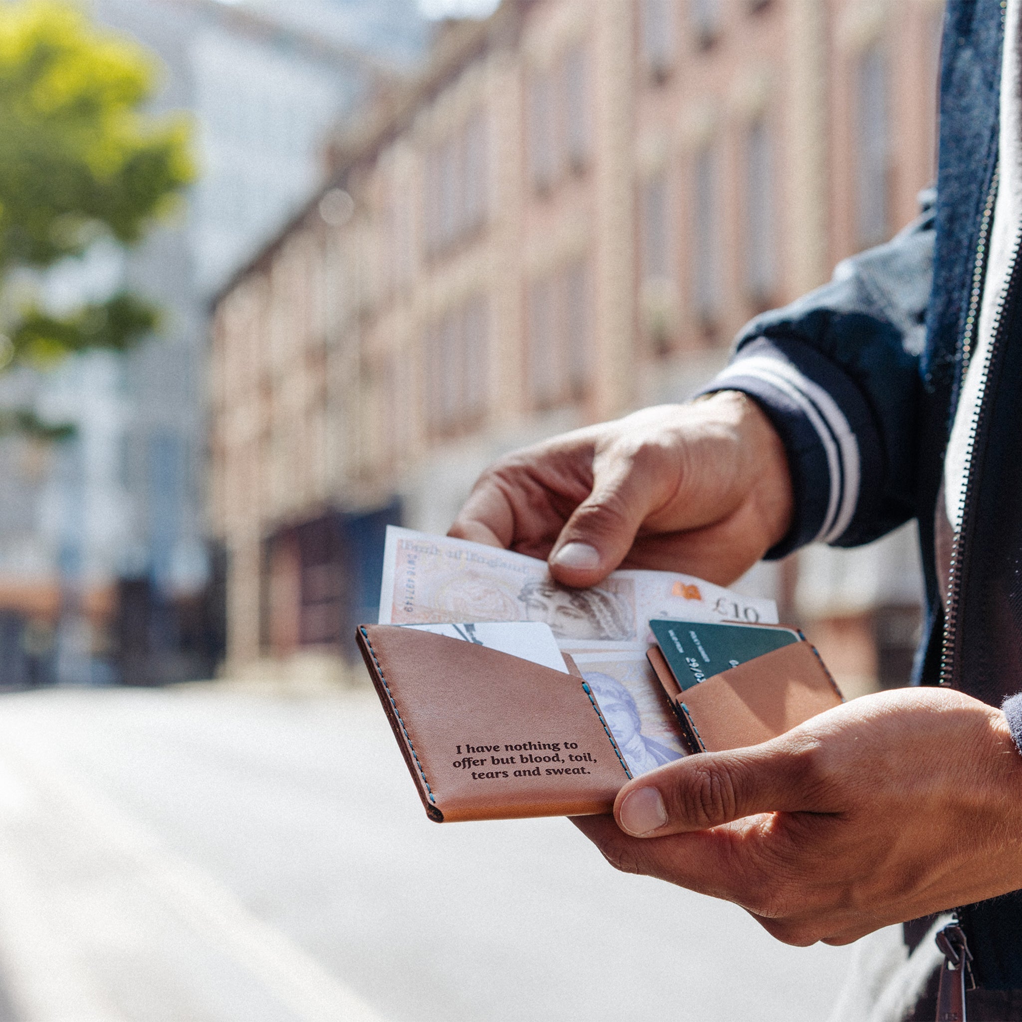 W106WHIS-OCT X Lást Maps Octopus - Кошелек Winston - Виски Wingback  - Вид №5