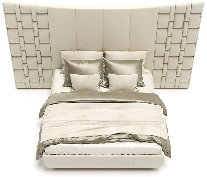 Capital Collection Кожаная кровать King size с мягким изголовьем Jubilee sun-id-1390604 - Вид №1