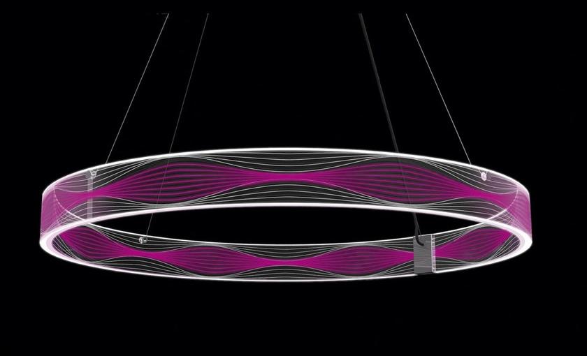Sattler Светодиодная подвесная лампа из акрилового стекла с системой RGB Cern sun-id-1479896 - Вид №5