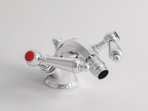 Смеситель для биде на одно отверстие с поворотным горлышком