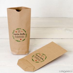 E784.14.1 Сумка kraft, 25 единиц. Dekoraniaevents Bodas