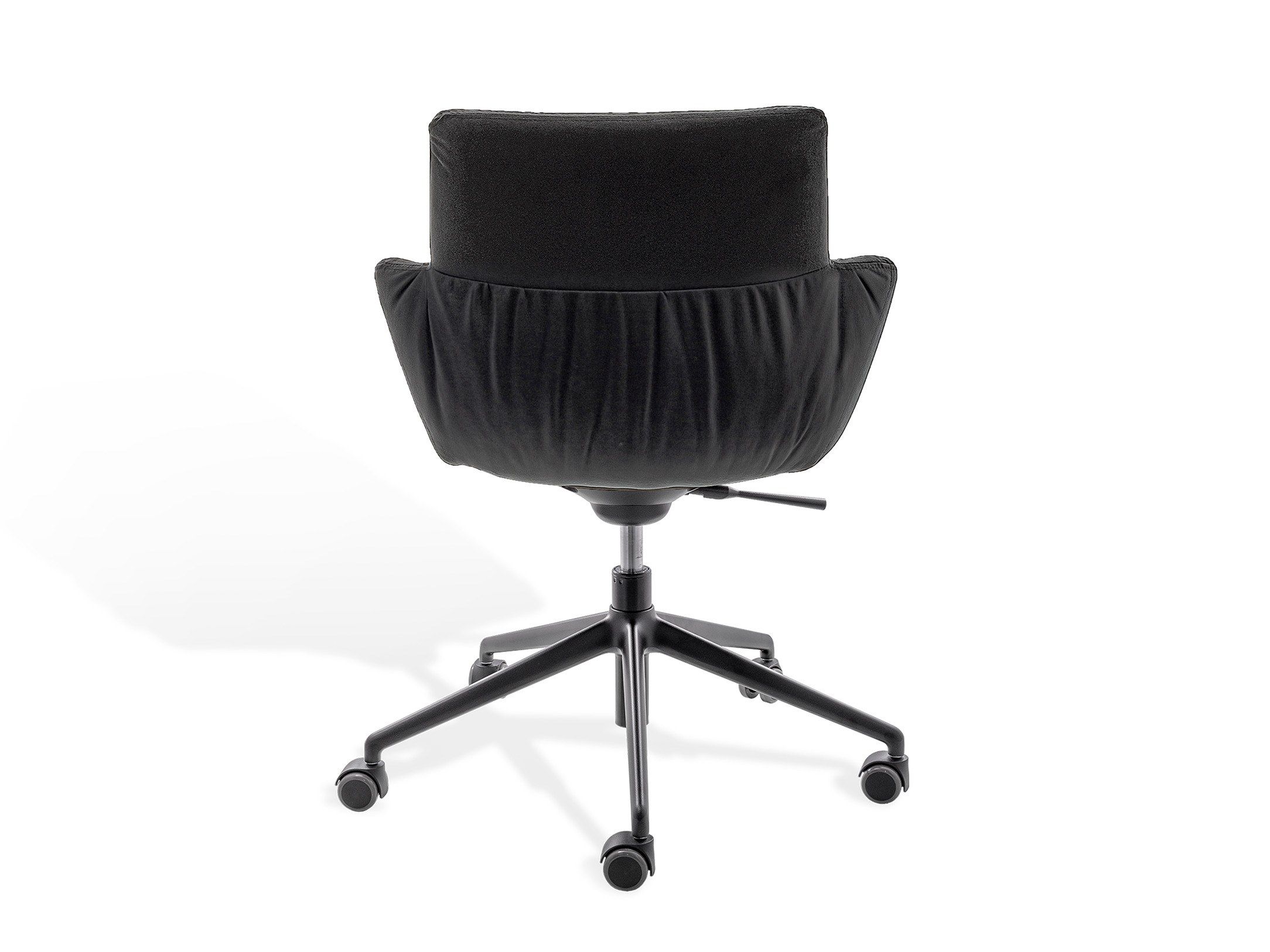 Стул с подлокотниками и 5-спицевым основанием с колесами KFF Faye Casual ARCH-00106765 - Вид №2