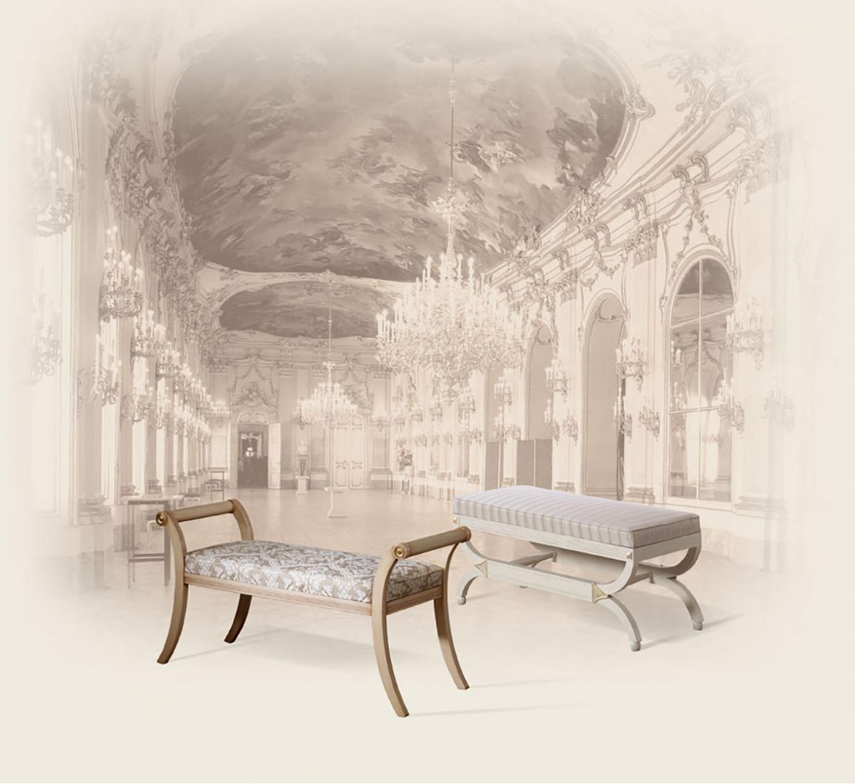 000084 Банкетка Dolly 5003 120 см Llass DA VINCI Santreyd - Вид №2