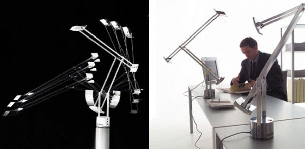 Настольная лампа 43х49,5 см бежевая Tizio A008130 ARTEMIDE  00-3883001 Бежевый;белый  - Вид №9