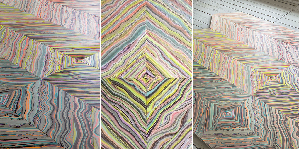 Паркетная доска Refraction # 1 Snedker Studio Marbelous Wood Refraction 1 REFRACTION1 - Вид №6