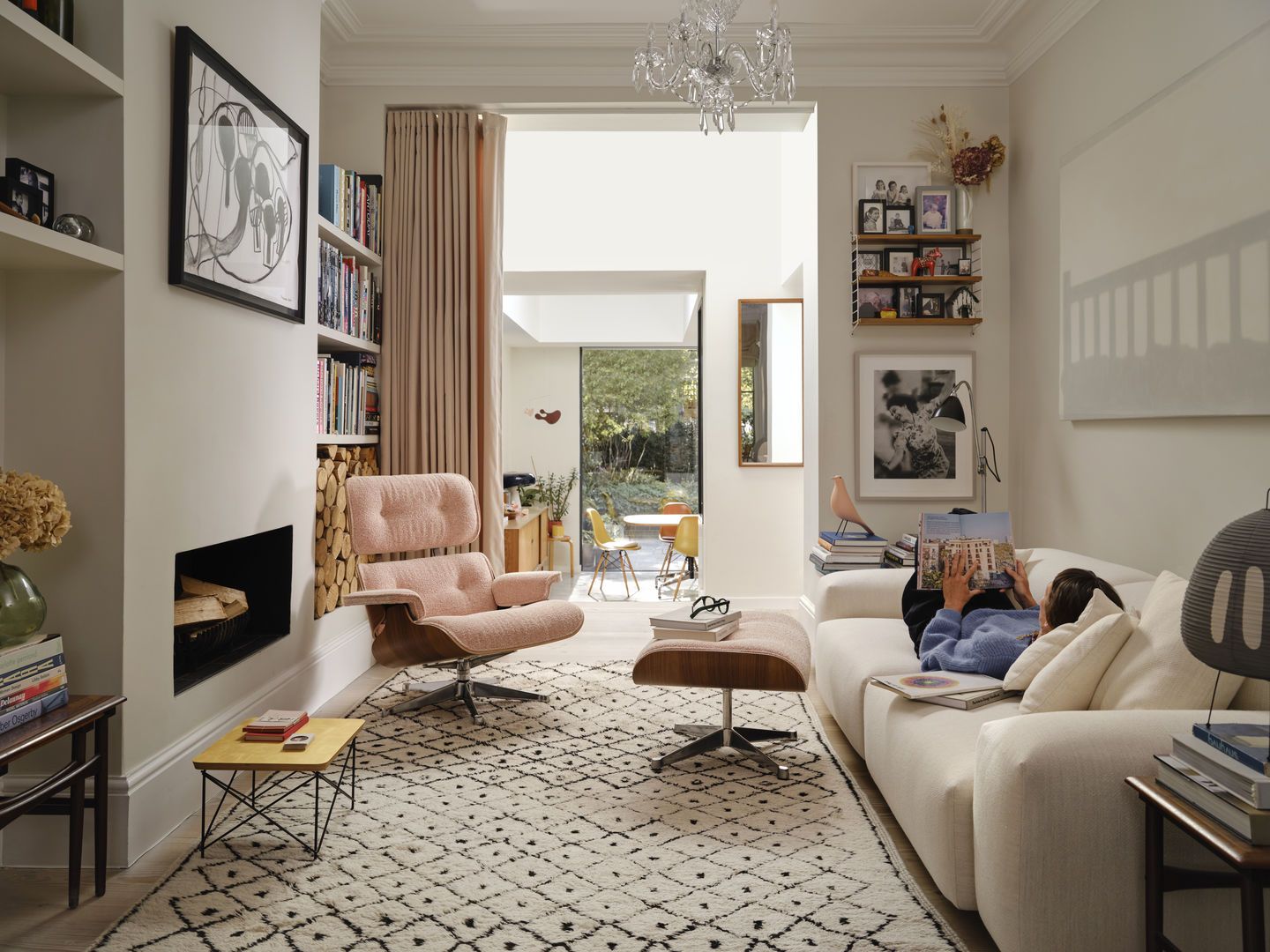 Тканевая спицевая подставка для ног VITRA Eames Lounge Chair ARCH-00084641 - Вид №7