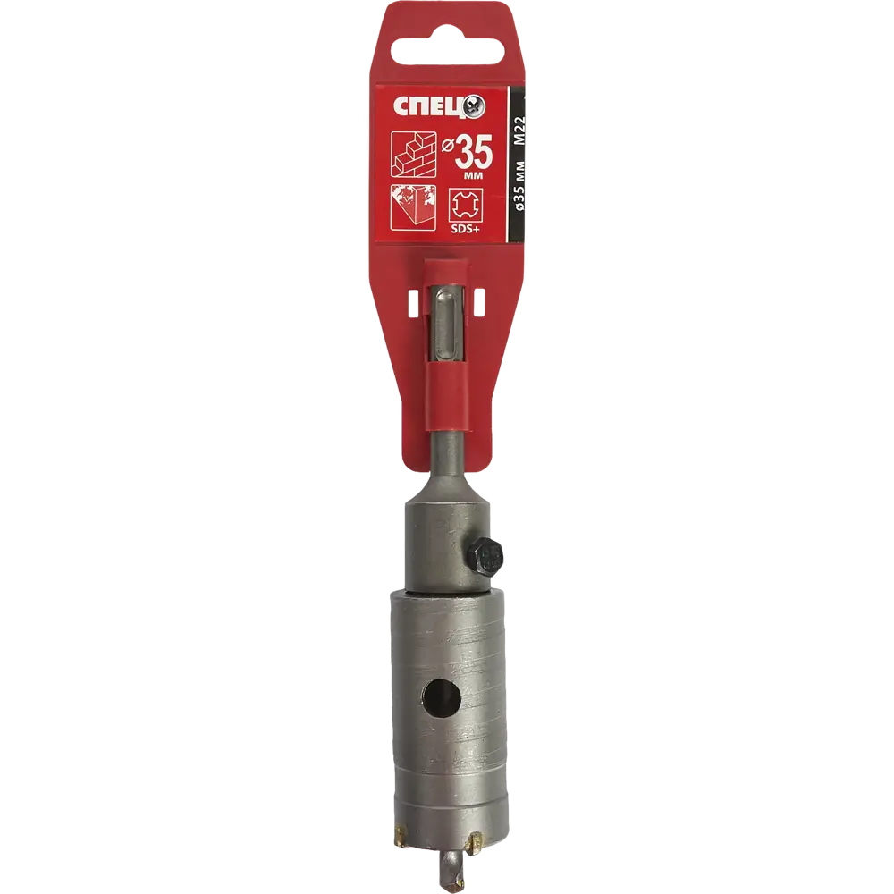 Коронка по кирпичу SDS-plus Спец, D35 мм STLM-2051601 - Вид №2
