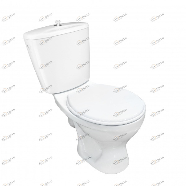 1015320 Компакт унитаз с бачком Белый Лобненский Стройфарфор  Россия 